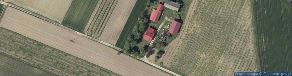 Zdjęcie satelitarne Rzeczyca Ziemiańska-Kolonia ul.