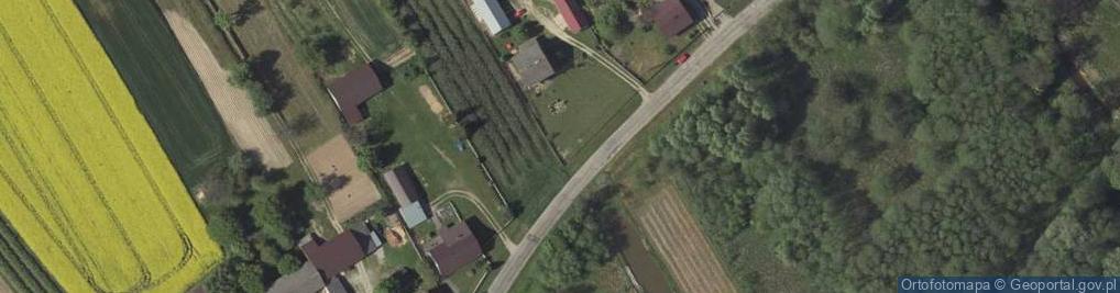 Zdjęcie satelitarne Rzeczyca Ziemiańska-Kolonia ul.