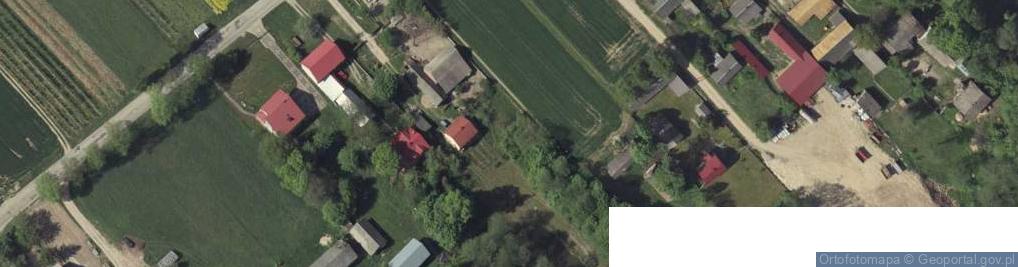 Zdjęcie satelitarne Rzeczyca Ziemiańska-Kolonia ul.