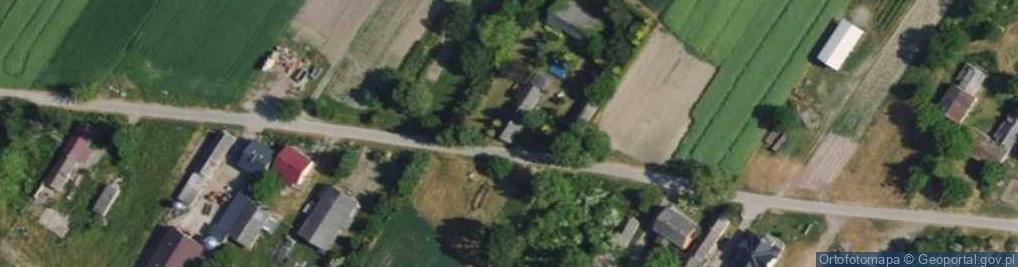 Zdjęcie satelitarne Rzędków ul.