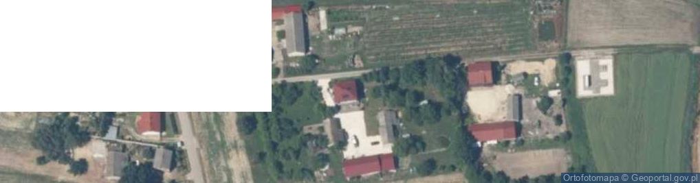 Zdjęcie satelitarne Rzędów ul.