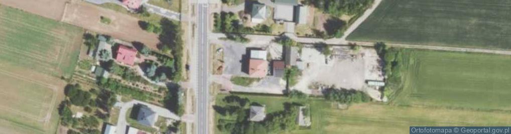 Zdjęcie satelitarne Rżuchów ul.