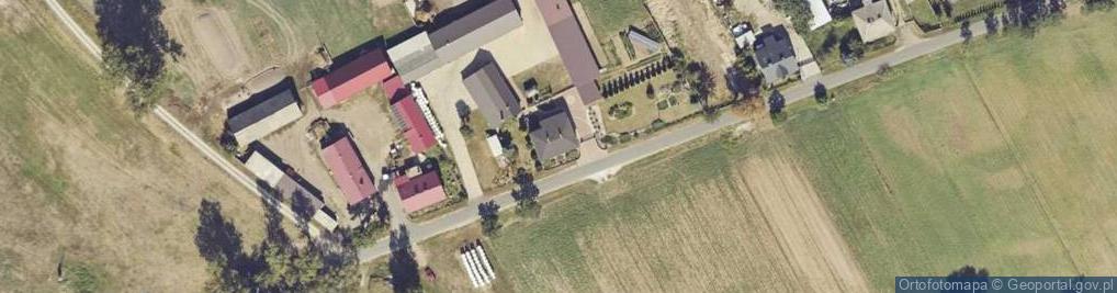 Zdjęcie satelitarne Rzuchów ul.