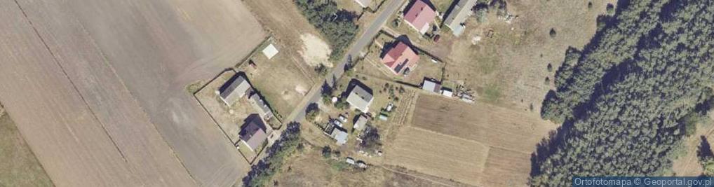 Zdjęcie satelitarne Rzuchów ul.