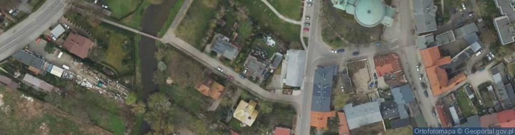 Zdjęcie satelitarne Rzeczna ul.