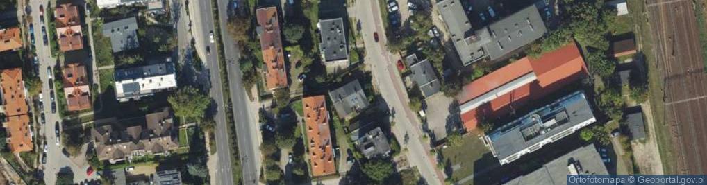 Zdjęcie satelitarne Rzemieślnicza ul.