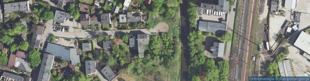 Zdjęcie satelitarne Rzeczna ul.