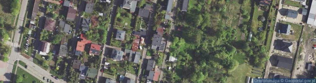 Zdjęcie satelitarne Rzeszowska ul.
