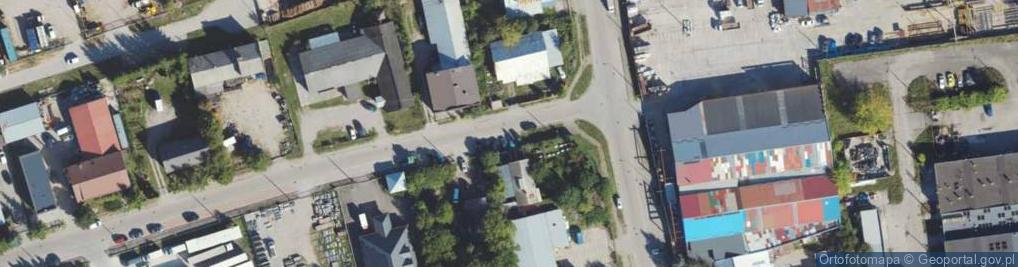 Zdjęcie satelitarne Rzemieślnicza ul.