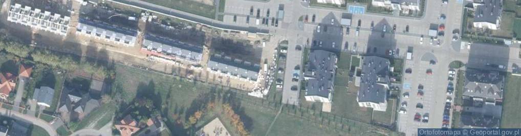 Zdjęcie satelitarne Rzymska ul.