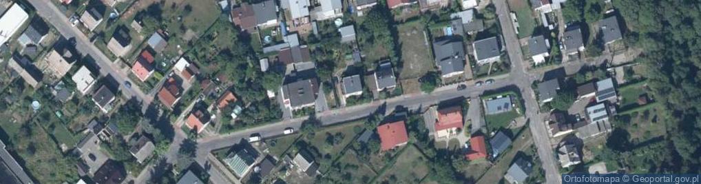 Zdjęcie satelitarne Rzeczna ul.