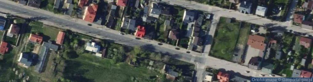 Zdjęcie satelitarne Rzgowska ul.