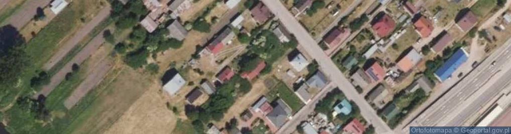 Zdjęcie satelitarne Rzeczna ul.