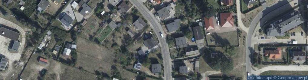 Zdjęcie satelitarne Rzeczna ul.