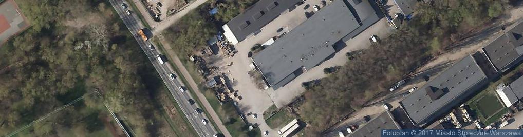 Zdjęcie satelitarne Rzeczna ul.
