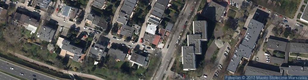 Zdjęcie satelitarne Rzymska ul.
