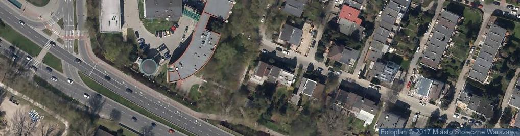 Zdjęcie satelitarne Rzymska ul.