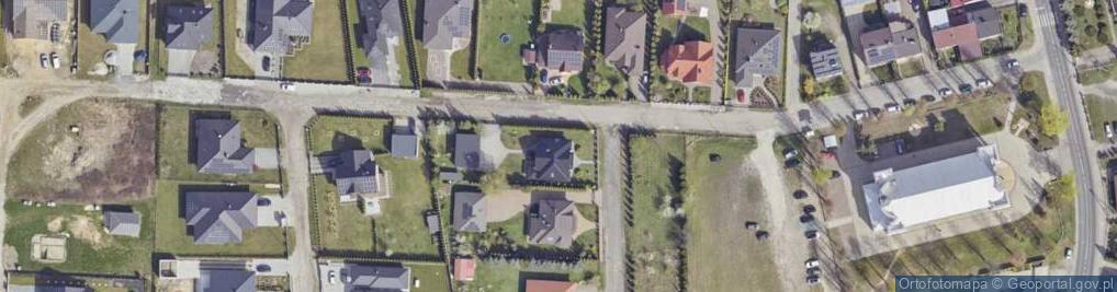 Zdjęcie satelitarne Rzadkiego Antoniego, ks. ul.