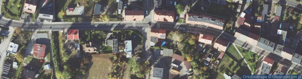 Zdjęcie satelitarne Rzeczna ul.