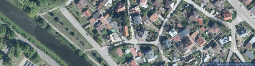 Zdjęcie satelitarne Saperów ul.