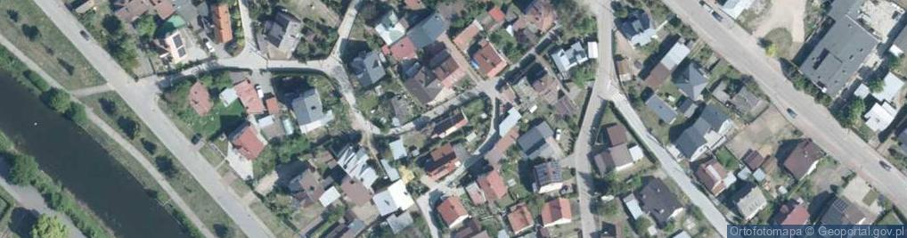 Zdjęcie satelitarne Saperów ul.