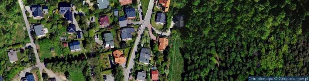 Zdjęcie satelitarne Saneczkowa ul.