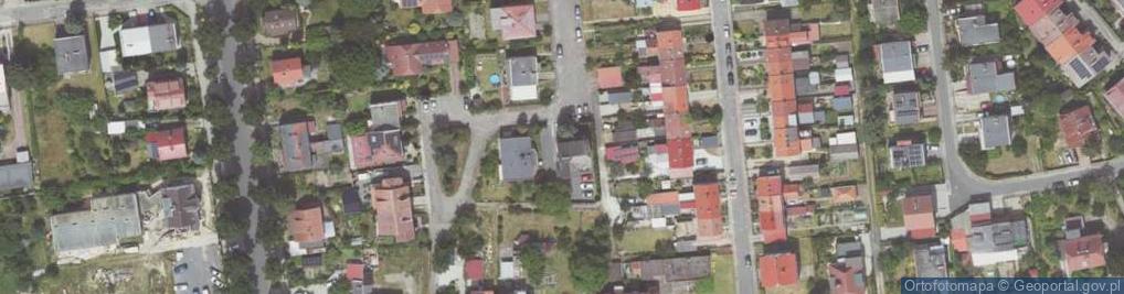 Zdjęcie satelitarne Saperska ul.