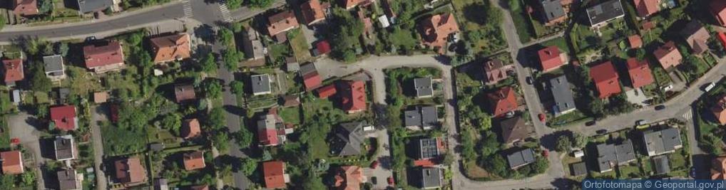 Zdjęcie satelitarne Saperska ul.