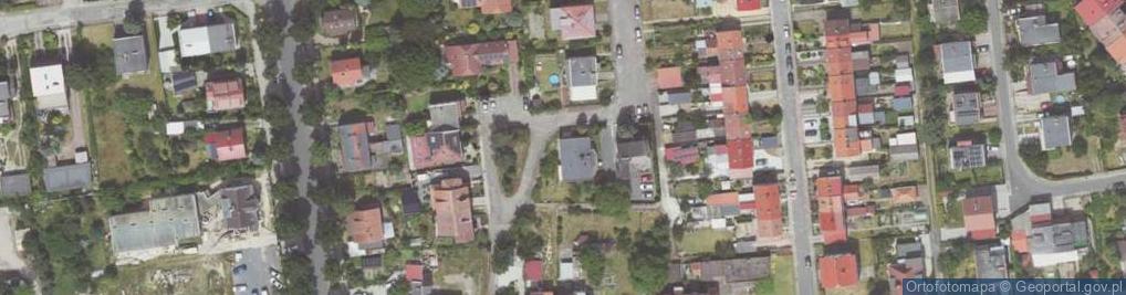 Zdjęcie satelitarne Saperska ul.