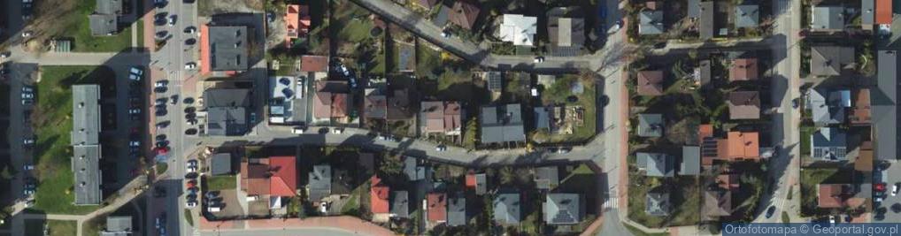 Zdjęcie satelitarne Sasanek ul.