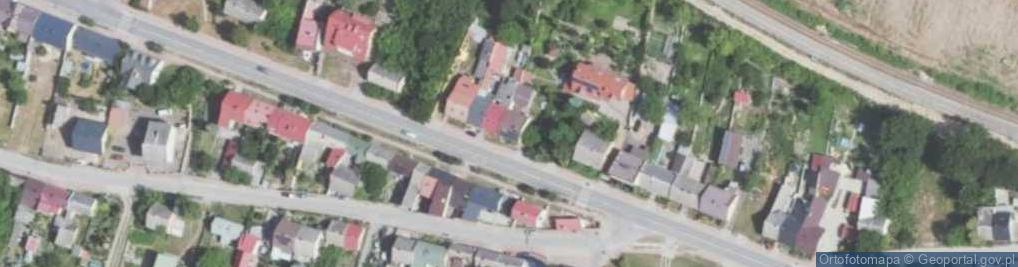 Zdjęcie satelitarne Sandomierska ul.