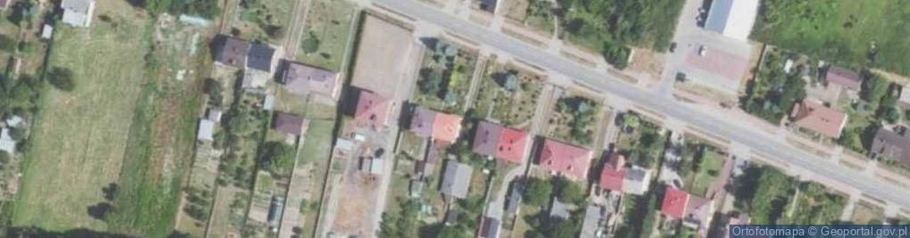 Zdjęcie satelitarne Sandomierska ul.