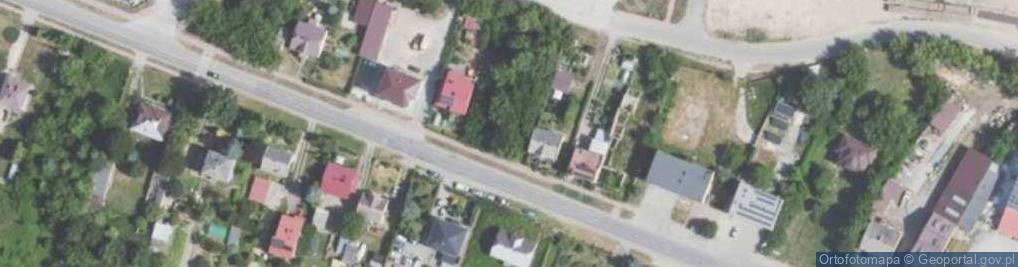 Zdjęcie satelitarne Sandomierska ul.
