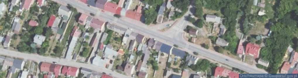 Zdjęcie satelitarne Sandomierska ul.