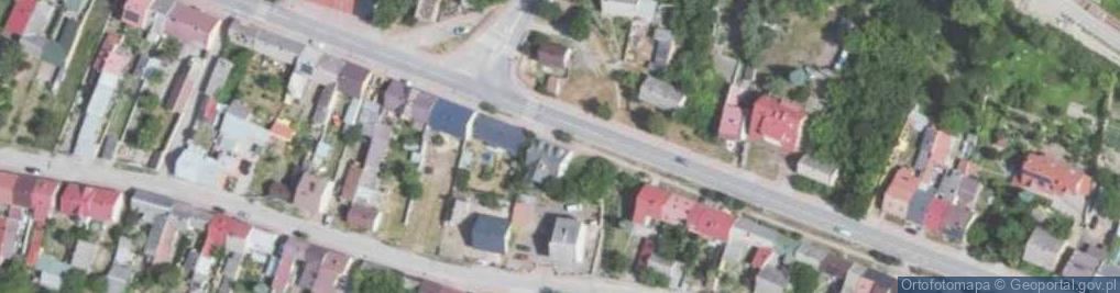 Zdjęcie satelitarne Sandomierska ul.