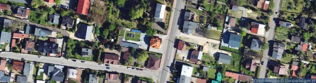 Zdjęcie satelitarne Sabinowska ul.