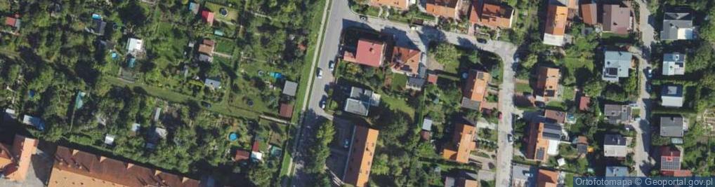 Zdjęcie satelitarne Saperów ul.