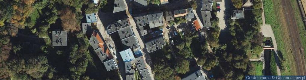 Zdjęcie satelitarne Salwator ul.