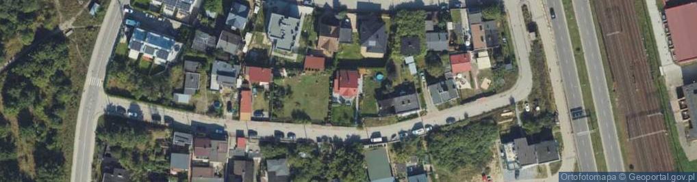 Zdjęcie satelitarne Sanocka ul.