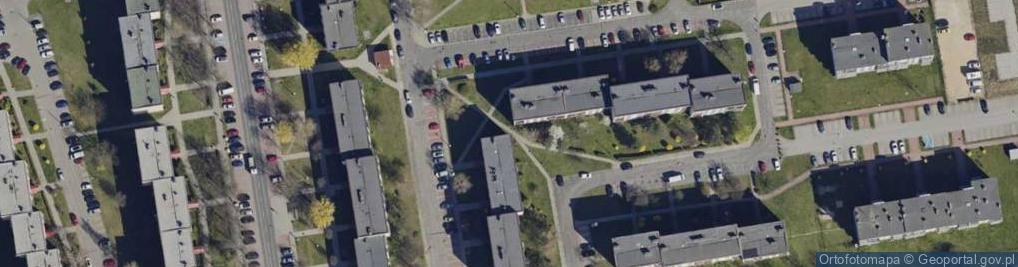 Zdjęcie satelitarne Satyryków ul.