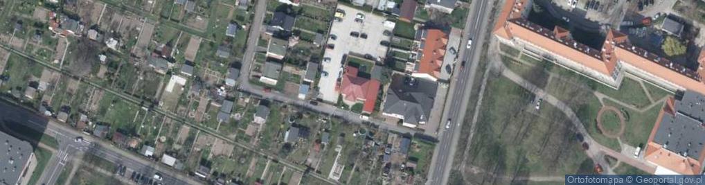 Zdjęcie satelitarne Samotna ul.