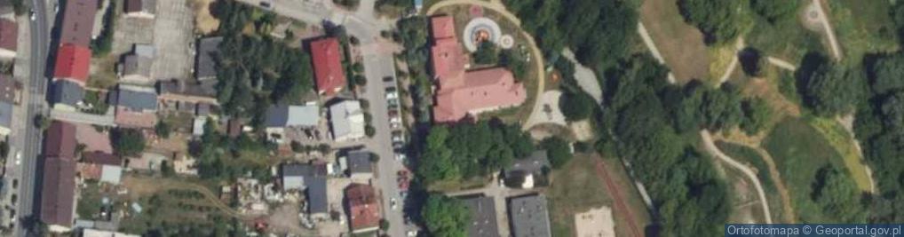 Zdjęcie satelitarne Sajny Zygmunta, ks. ul.