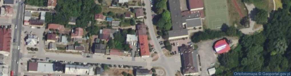 Zdjęcie satelitarne Sajny Zygmunta, ks. ul.