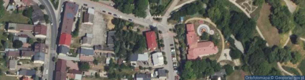 Zdjęcie satelitarne Sajny Zygmunta, ks. ul.