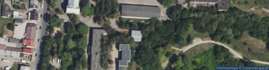 Zdjęcie satelitarne Saperów ul.