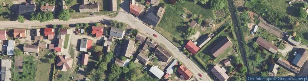 Zdjęcie satelitarne Santocka ul.