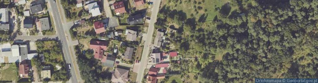 Zdjęcie satelitarne Saperów ul.