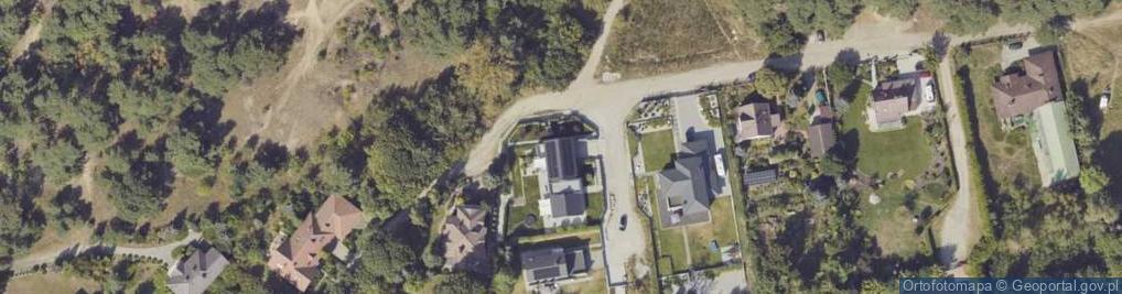 Zdjęcie satelitarne Saperów ul.