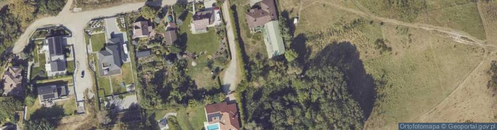 Zdjęcie satelitarne Saperów ul.