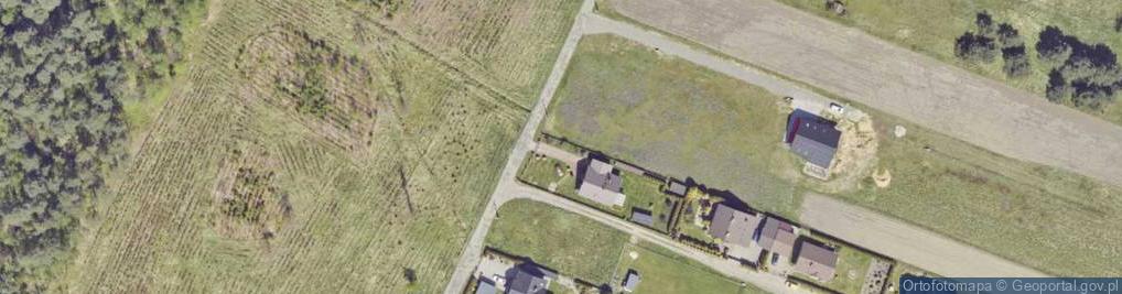 Zdjęcie satelitarne Saperów ul.